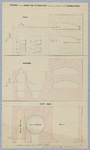 215001 Opstand, doorsnede en plattegrond van een te maken bakoven in het Diakonessenhuis (Wijk B 124-128 ) te ...